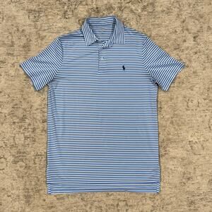 Blue Polo Collared Shirt Size M
